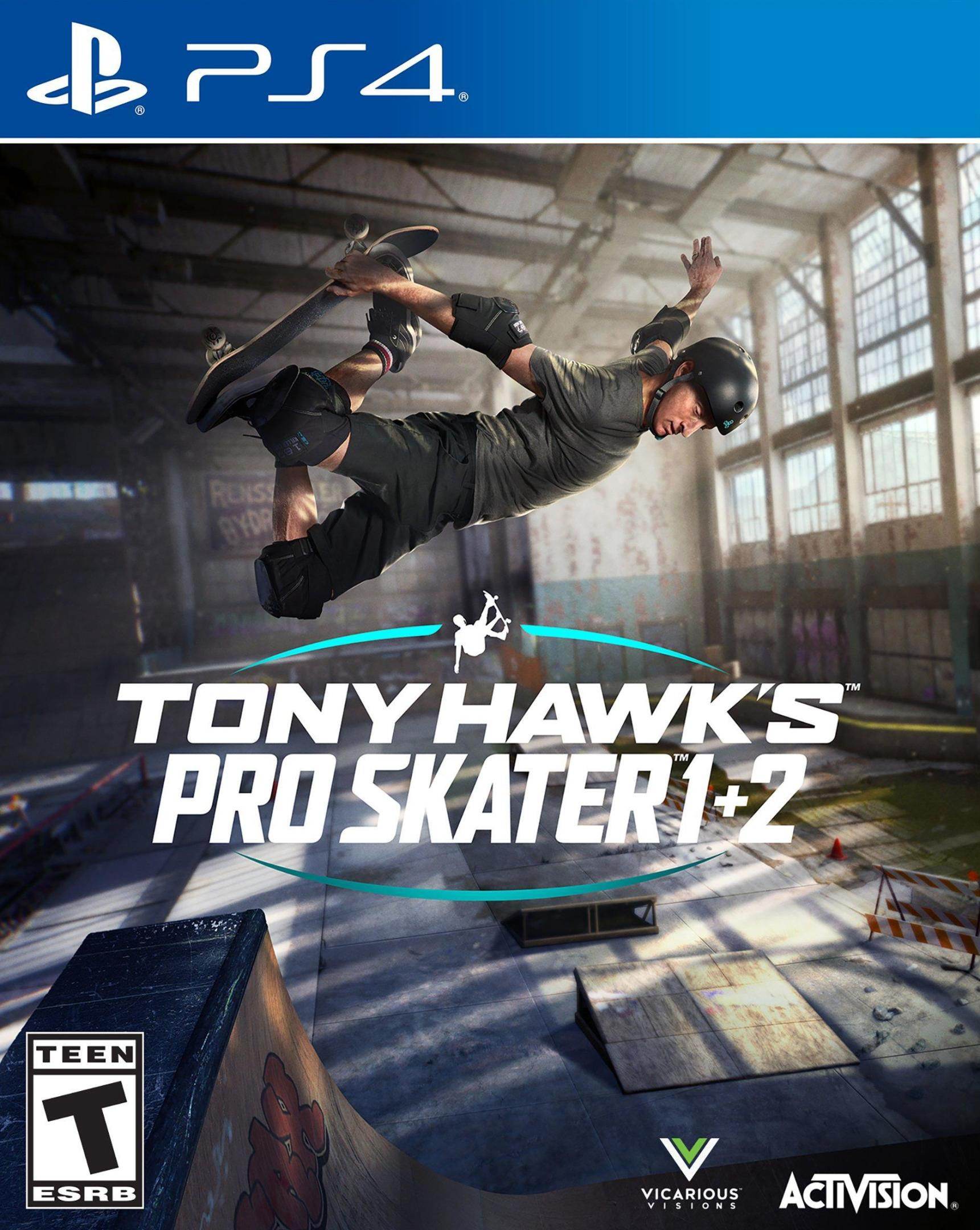 Tony Hawk's Pro Skater 1+2 (Playstation 4) - Game Manual Only