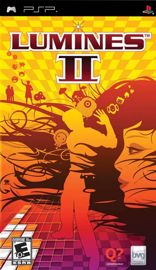Lumines II (PSP) - Game Manual Only