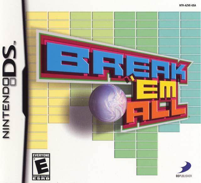 Break Em All (Nintendo DS) - Game Manual Only