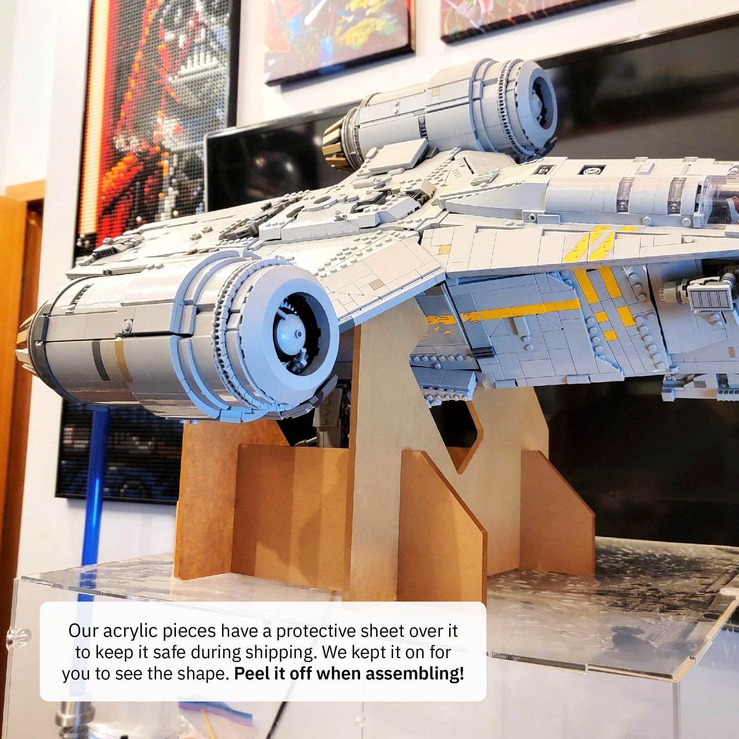 UCS The Razor Crest (#75331) Acrylic Stand - 