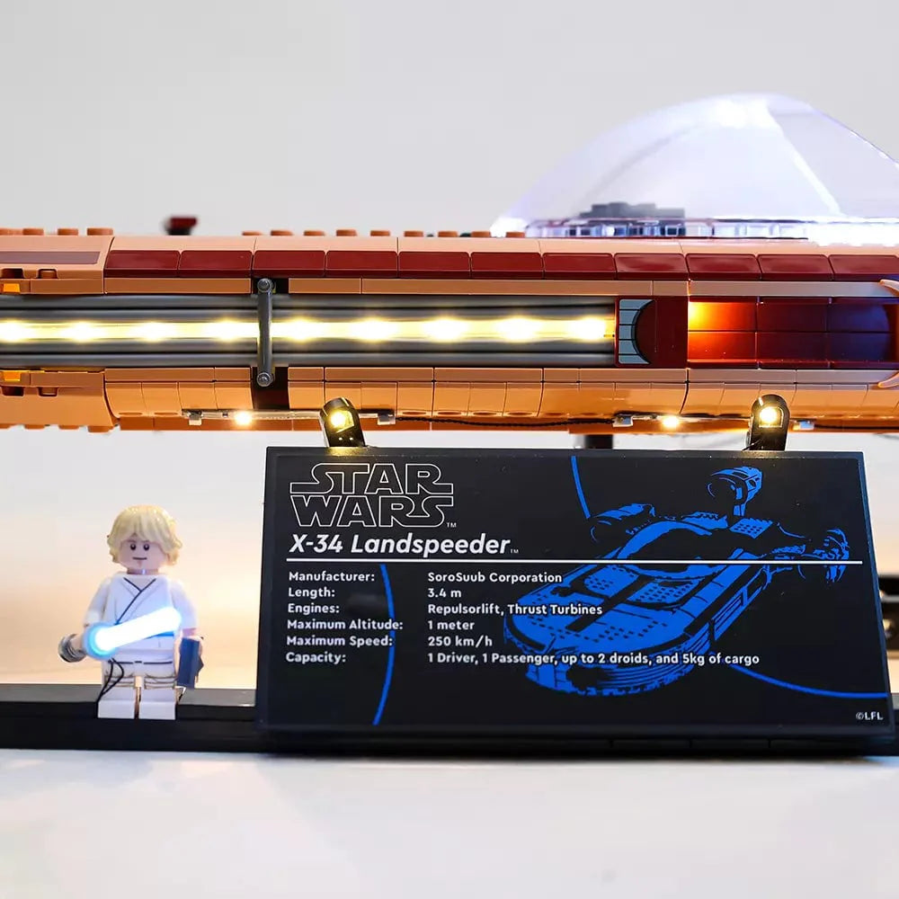LEGO Luke Skywalker’s Landspeeder™ #75341 (Ver. 2) Light Kit