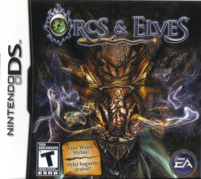 Orcs and Elves (Nintendo DS) - Game Manual Only