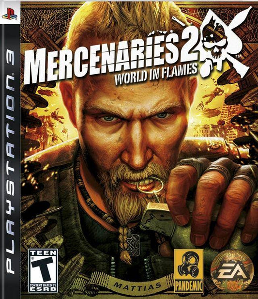 Mercenaries 2: World In Flames (Playstation 3) - Game Manual Only