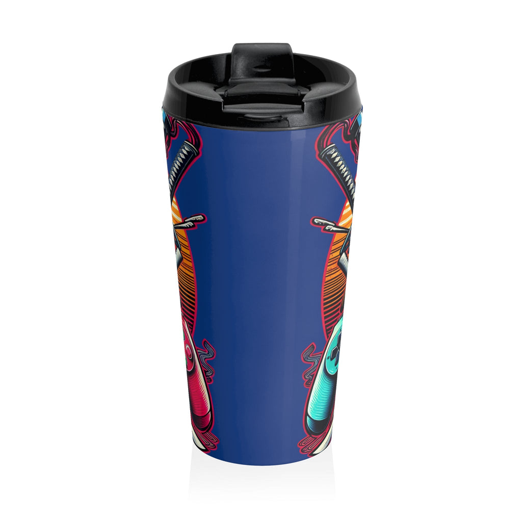 XP Wolf Gamer Stainless Steel Travel Mug