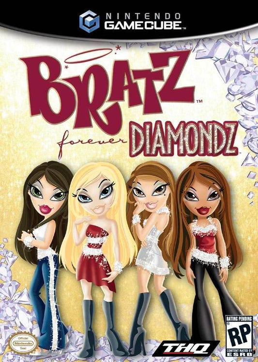 Bratz Forever Diamondz (Gamecube) - Game Manual Only