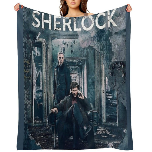 BBC Sherlock Throw Blanket