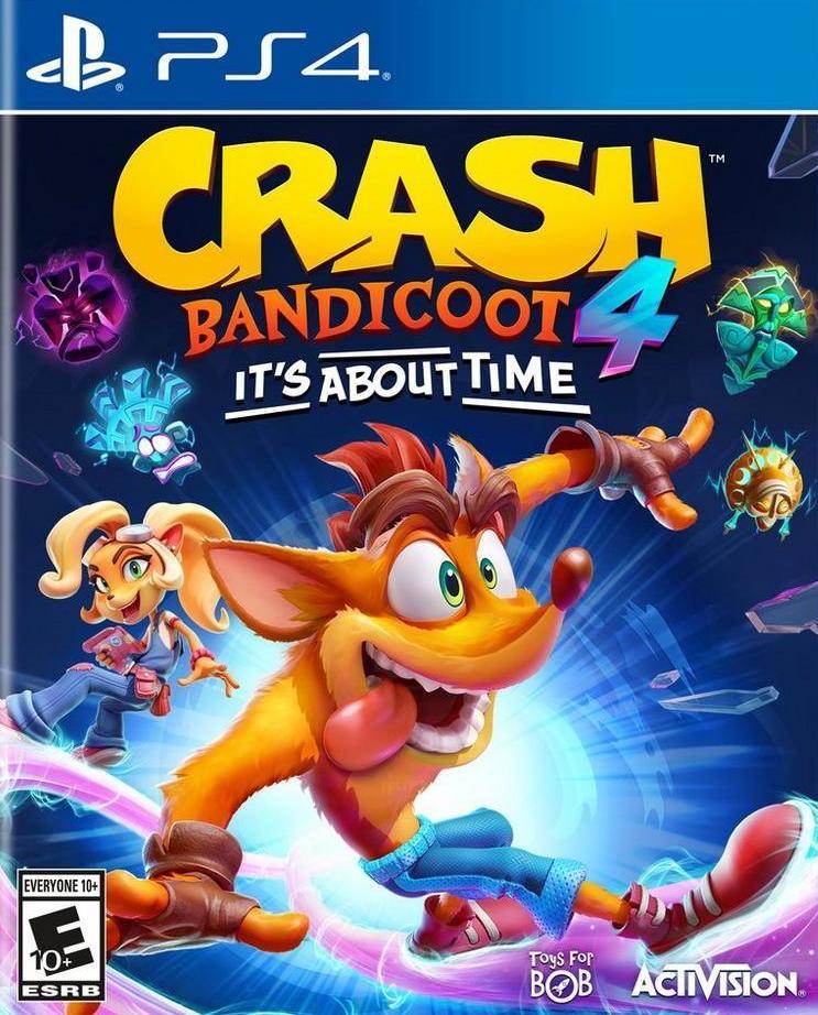 Crash Bandicoot 4: It's About Time (Playstation 4) - Game Manual Only