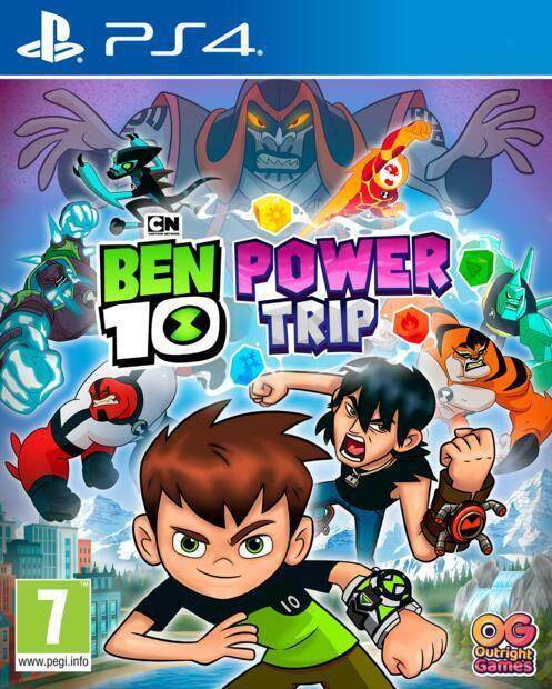 Ben 10: Power Trip [European Import] (Playstation 4) - Game Manual Only