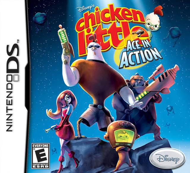 Chicken Little Ace In Action (Nintendo DS) - Game Manual Only
