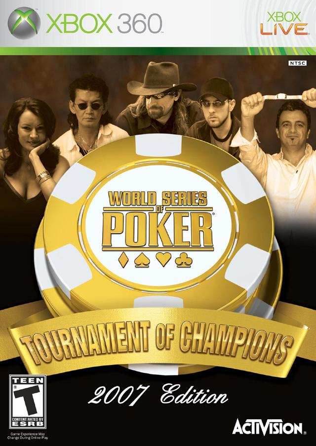 World Series of Poker Tournament of Champions 2007 (Xbox 360) - Game Manual Only