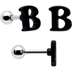 16G 1/4 Halloween Boo Eyes Cartilage Tragus Earring Curation Set of 3