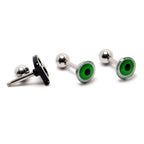 16G 1/4 Halloween Boo Eyes Cartilage Tragus Earring Curation Set of 3