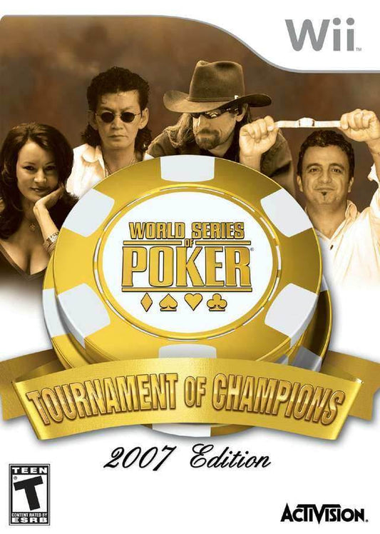 World Series of Poker Tournament of Champions 2007 (Wii) - Game Manual Only