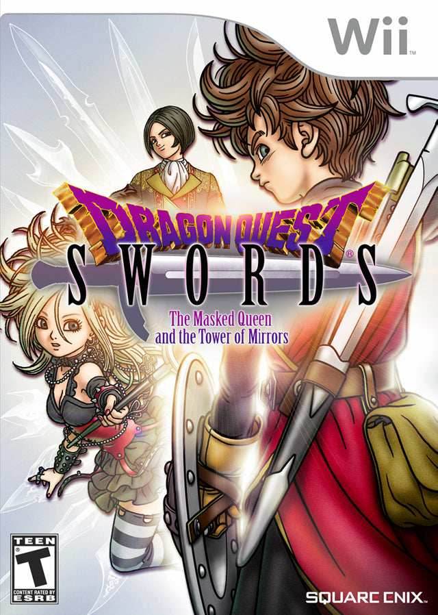 Dragon Quest Swords The Masked Queen and the Tower of Mirrors (Wii) - Game Manual Only