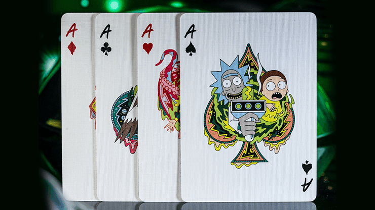 Rick & Morty Playing Cards by theory11 - 