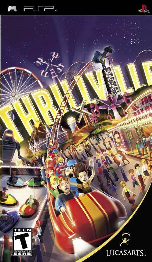 Thrillville (PSP) - Game Manual Only