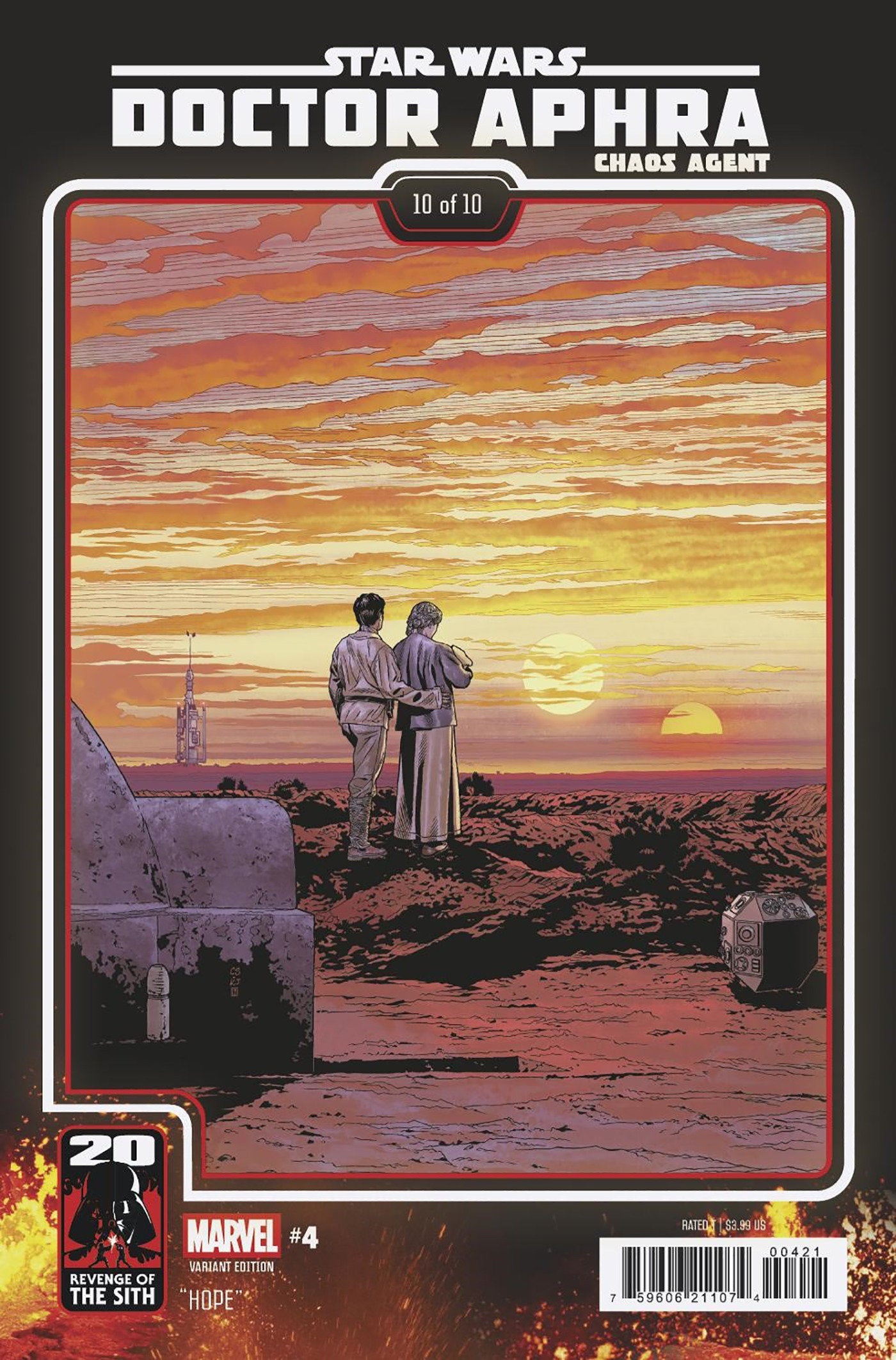 Star Wars: Doctor Aphra   Chaos Agent #4 Chris Sprouse Revenge Of The Sith 20 Th Anniversary Variant