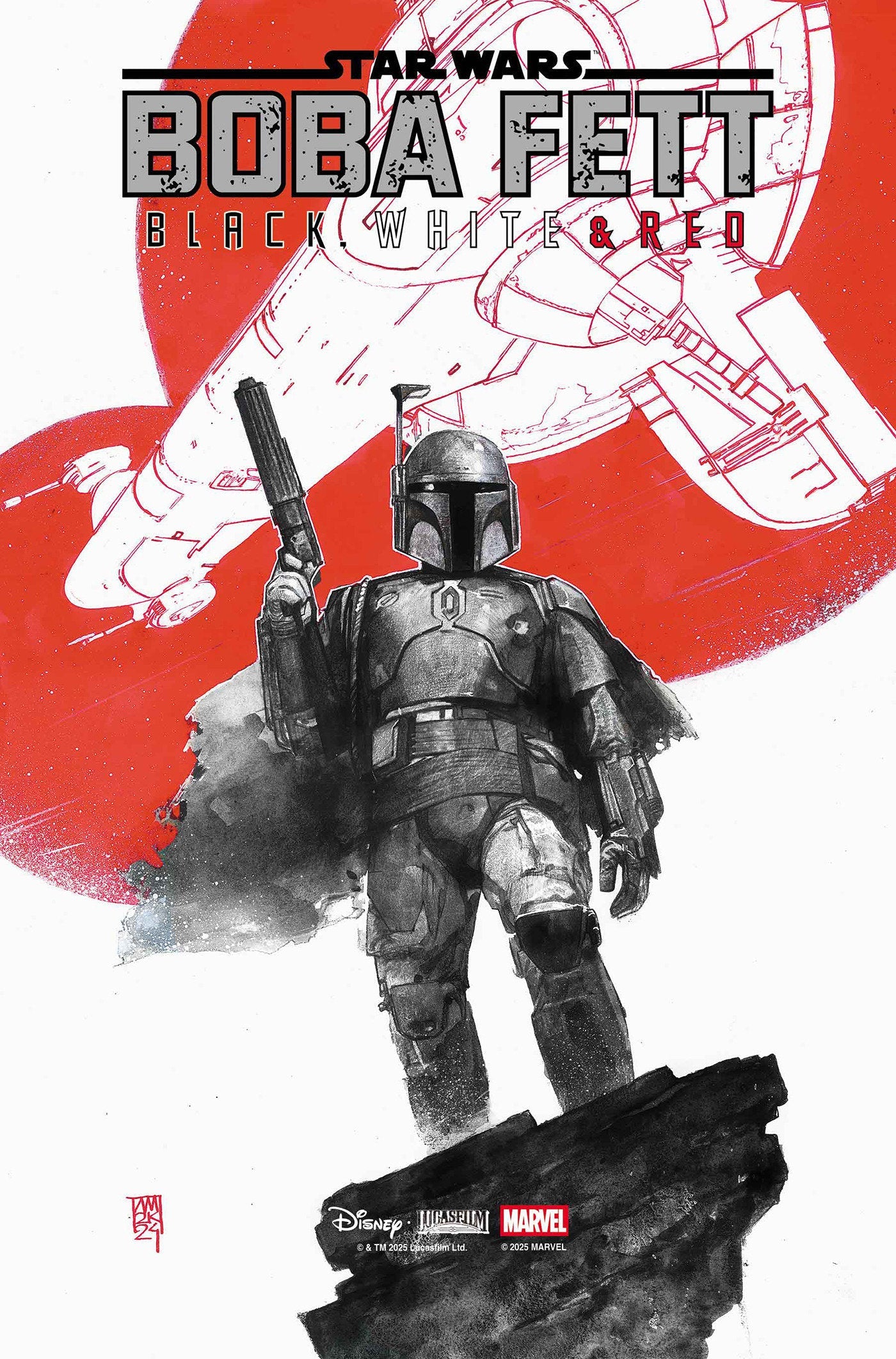 Star Wars: Boba Fett - Black, White & Red (2025) #1