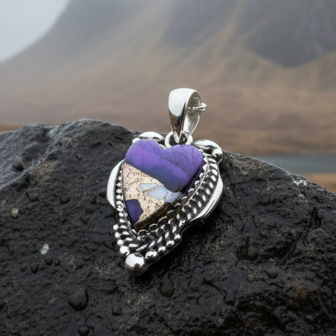 Colorful Heart Necklace