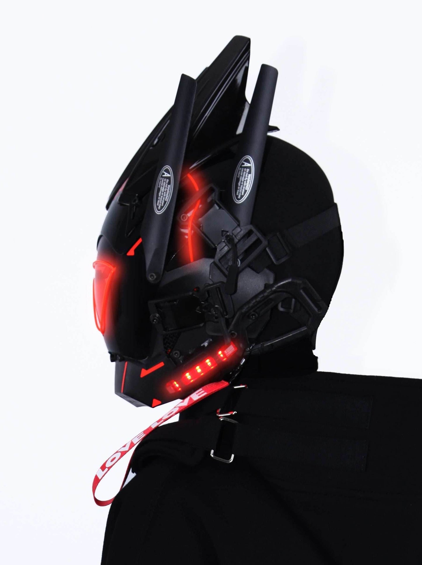 B-TR Red Tech Mask - 