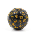 D60-Black Opaque w/Yellow Numbers - 