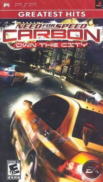 Need For Speed Carbon: Own The City (Greatest Hits) (PSP) - Game Manual Only