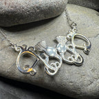 Scottish Meadow Thistle Necklace