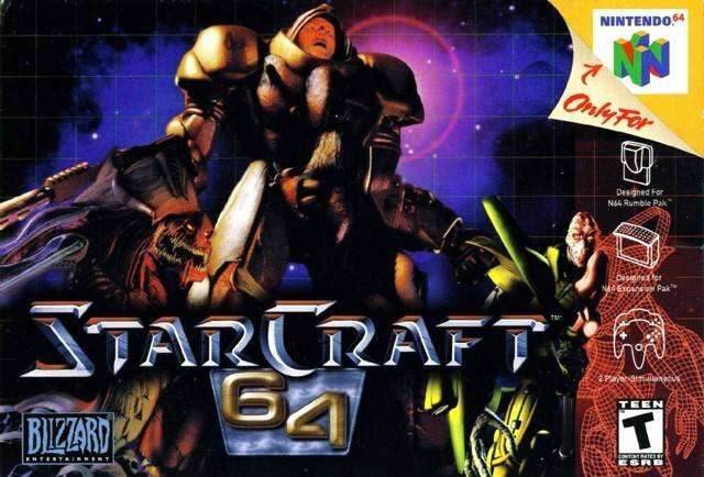 Starcraft 64 (Nintendo 64) - Game Manual Only