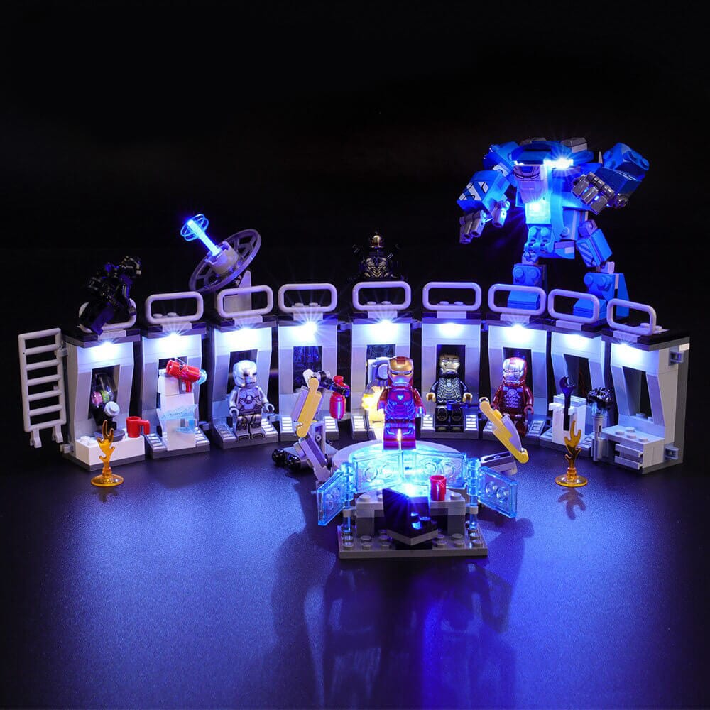 LEGO Tony Stark Armored hall #76125 Light Kit