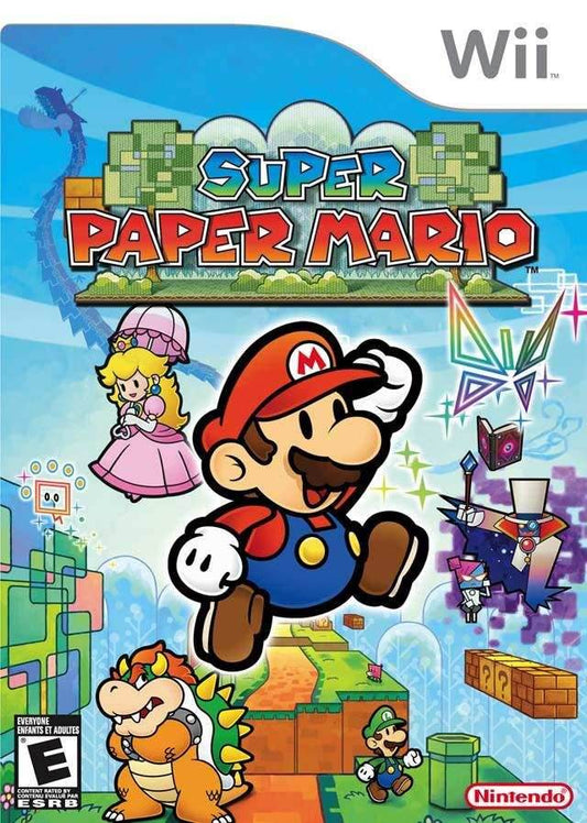 Super Paper Mario (Wii) - Game Manual Only