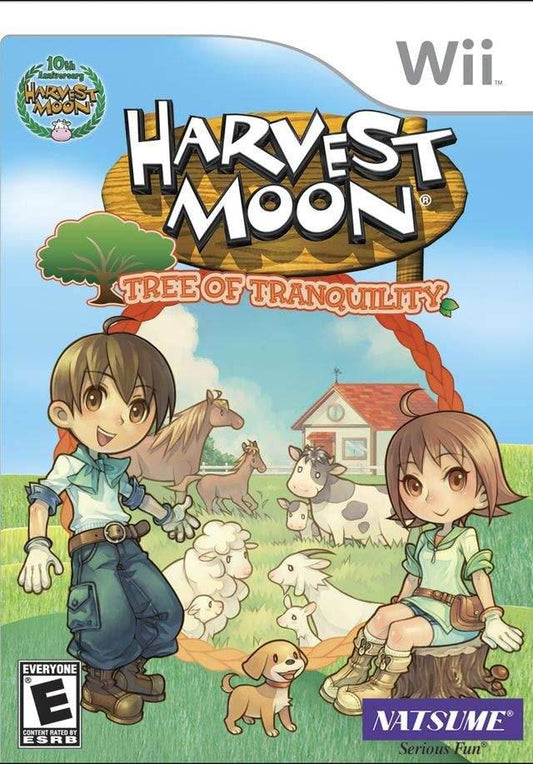 Harvest Moon Tree of Tranquility (Wii) - Game Manual Only