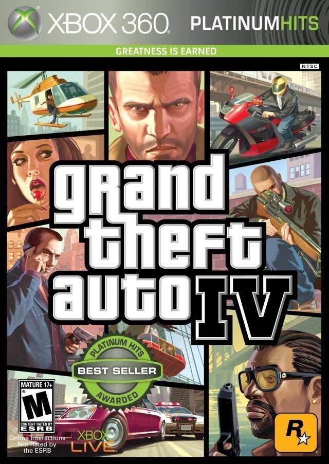 Grand Theft Auto IV (Platinum Hits) (Xbox 360) - Game Manual Only