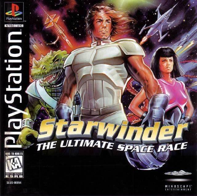 Starwinder the Ultimate Space Race (Playstation) - Game Manual Only