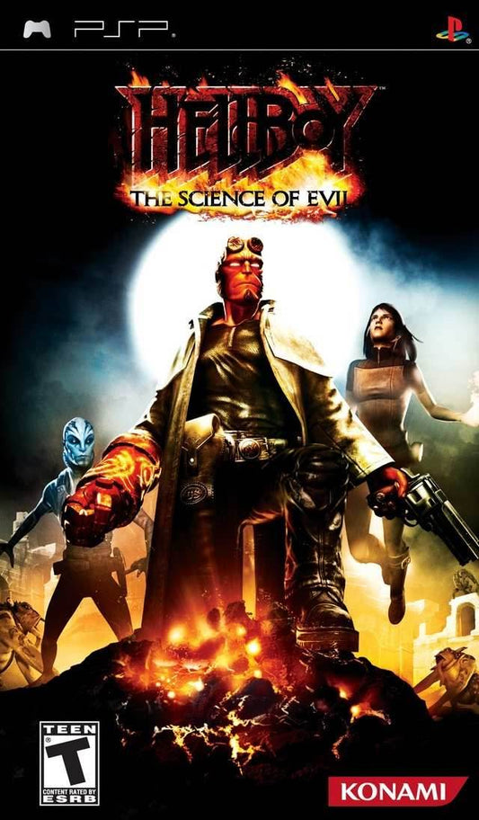 Hellboy Science of Evil (PSP) - Game Manual Only