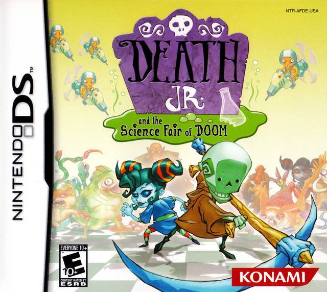 Death Jr. and the Science Fair of Doom (Nintendo DS) - Game Manual Only