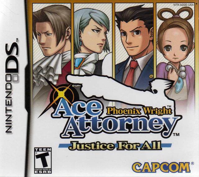 Phoenix Wright: Ace Attorney - Justice For All (Nintendo DS) - Game Only