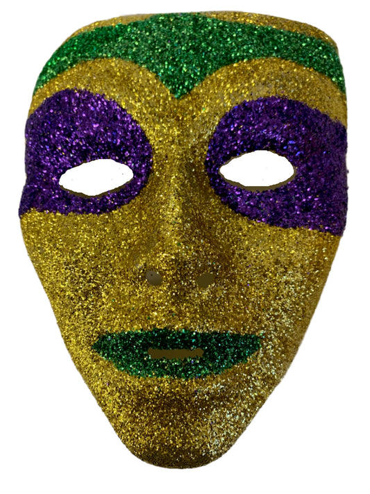 Female Glitter Mask