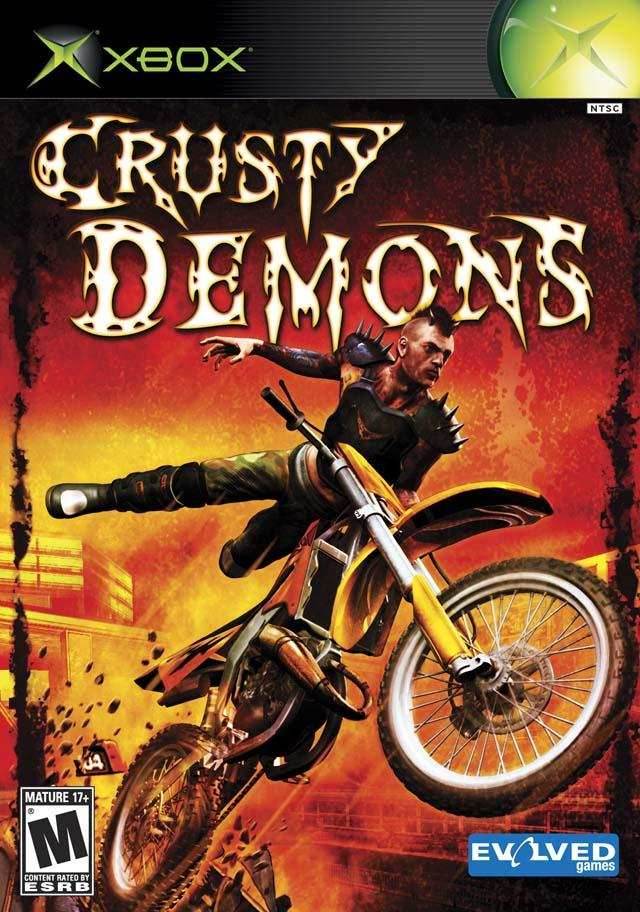 Crusty Demons (Xbox) - Game Manual Only