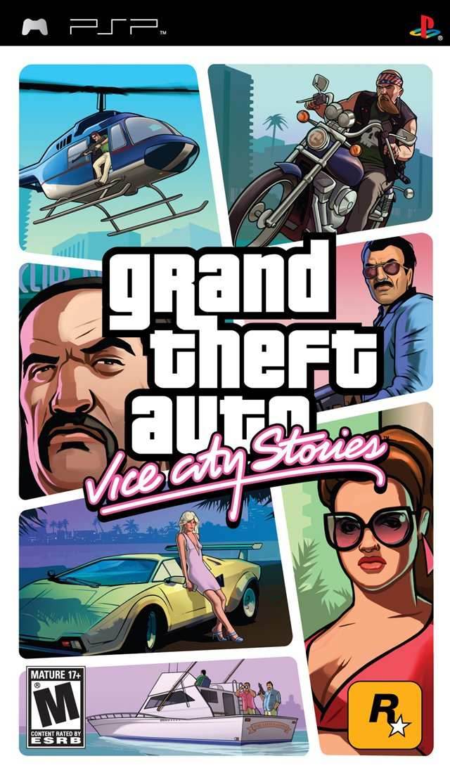 Grand Theft Auto: Vice City Stories (PSP) - Game Manual Only