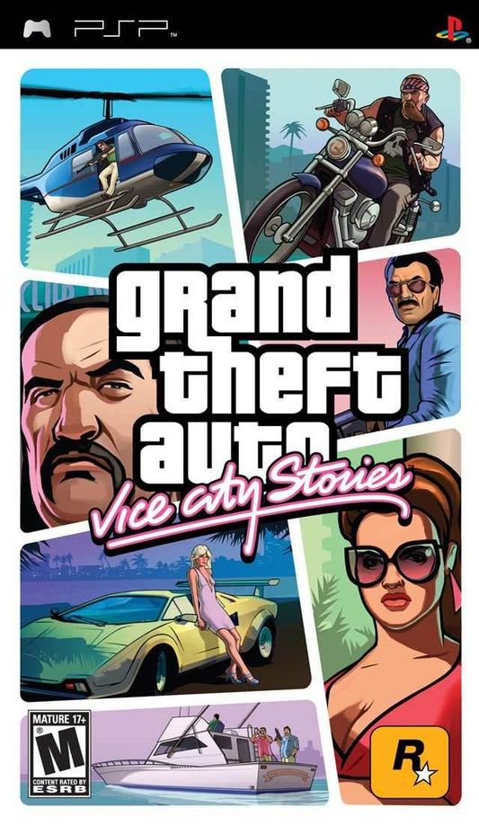 Grand Theft Auto: Vice City Stories (PSP) - Game Manual Only