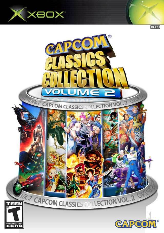 Capcom Classics Collection Vol 2 (Xbox) - Game Manual Only