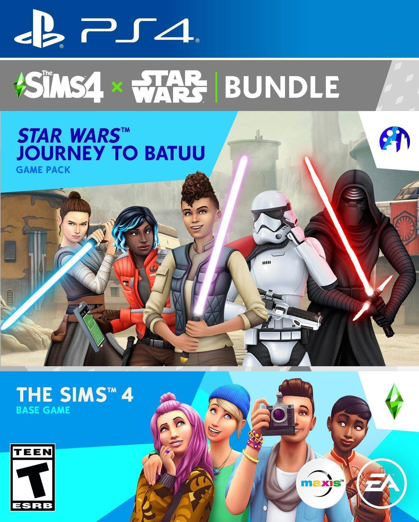 The Sims 4 + Star Wars Journey to Batuu Game Pack (Playstation 4) - Game Only