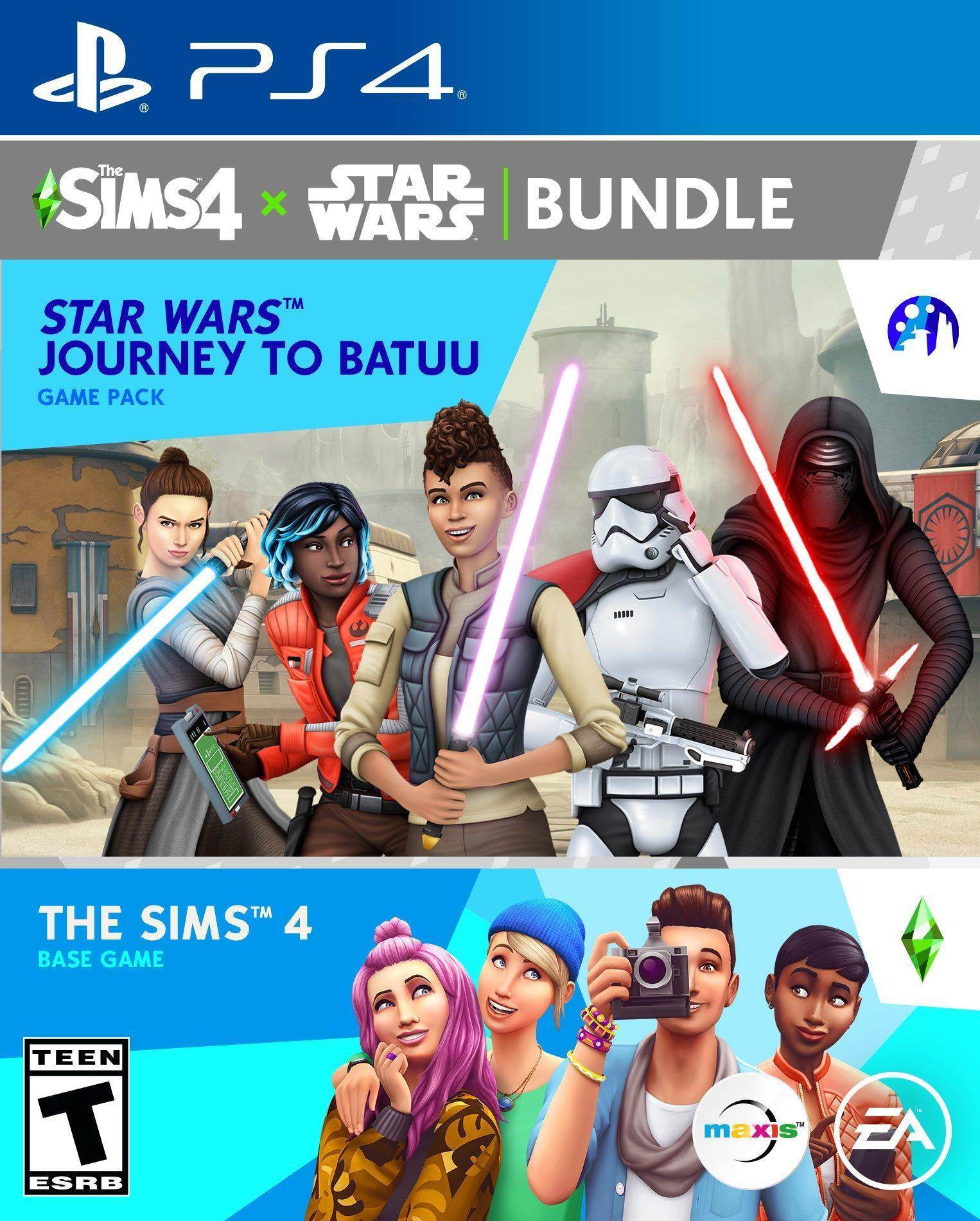 The Sims 4 + Star Wars Journey to Batuu Game Pack (Playstation 4) - Game Only