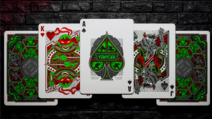 Teenage Mutant Ninja Turtles Playing Cards by theory11 - 