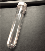 Plastic Dice Tube Vial // Can Hold 7-Dice Set // Test Tube - 