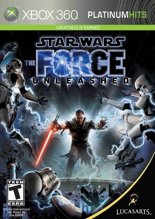 Star Wars: The Force Unleashed (Platinum Hits) (Xbox 360) - Game Manual Only