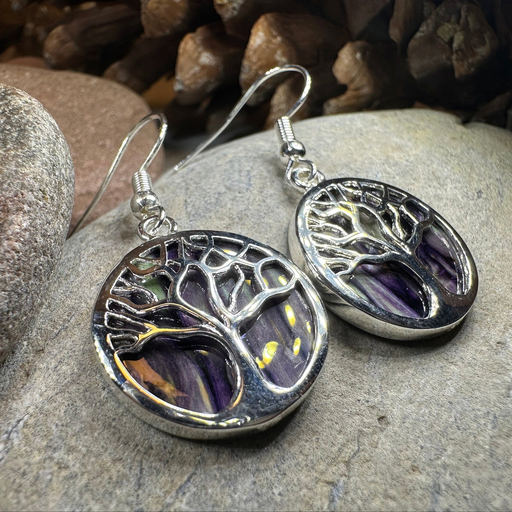 Heathergems Tree of Life Earrings