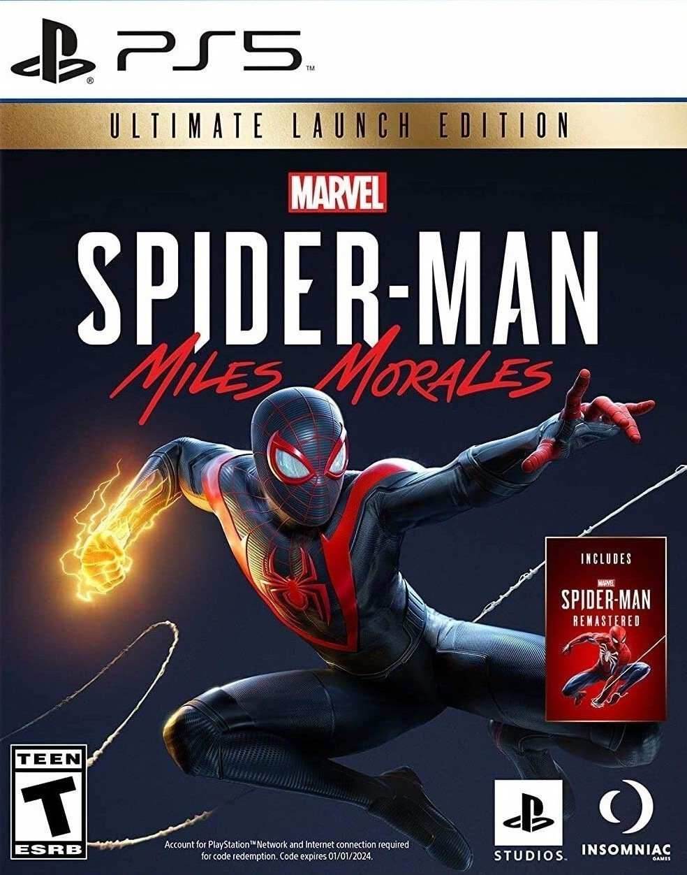 Marvel's Spider-Man: Miles Morales Ultimate Launch Edition (Playstation 5) - Brand New