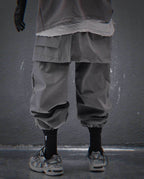HiP80 Grey Samurai Pants - M