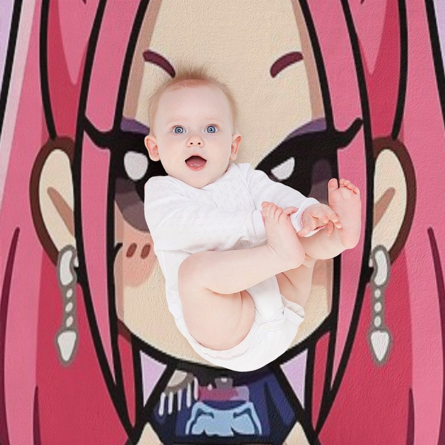 Mira Kpop Demon Hunters Throw Blanket